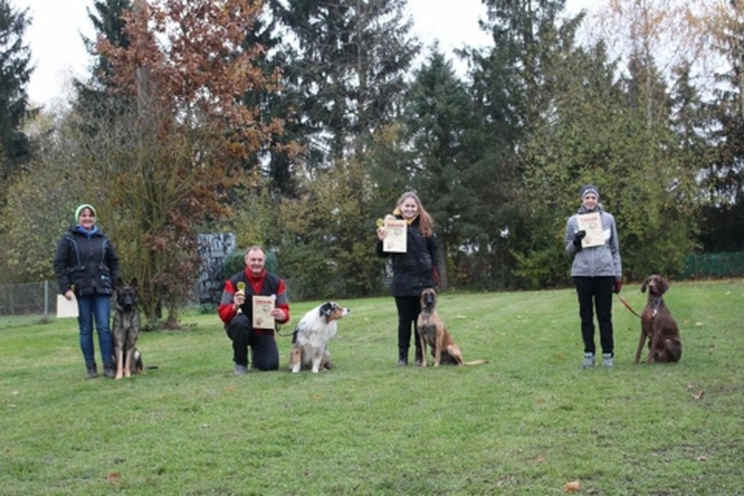 HSV Mühldorf - Hundesportverein - Hund in der Herbstprüfung 2019